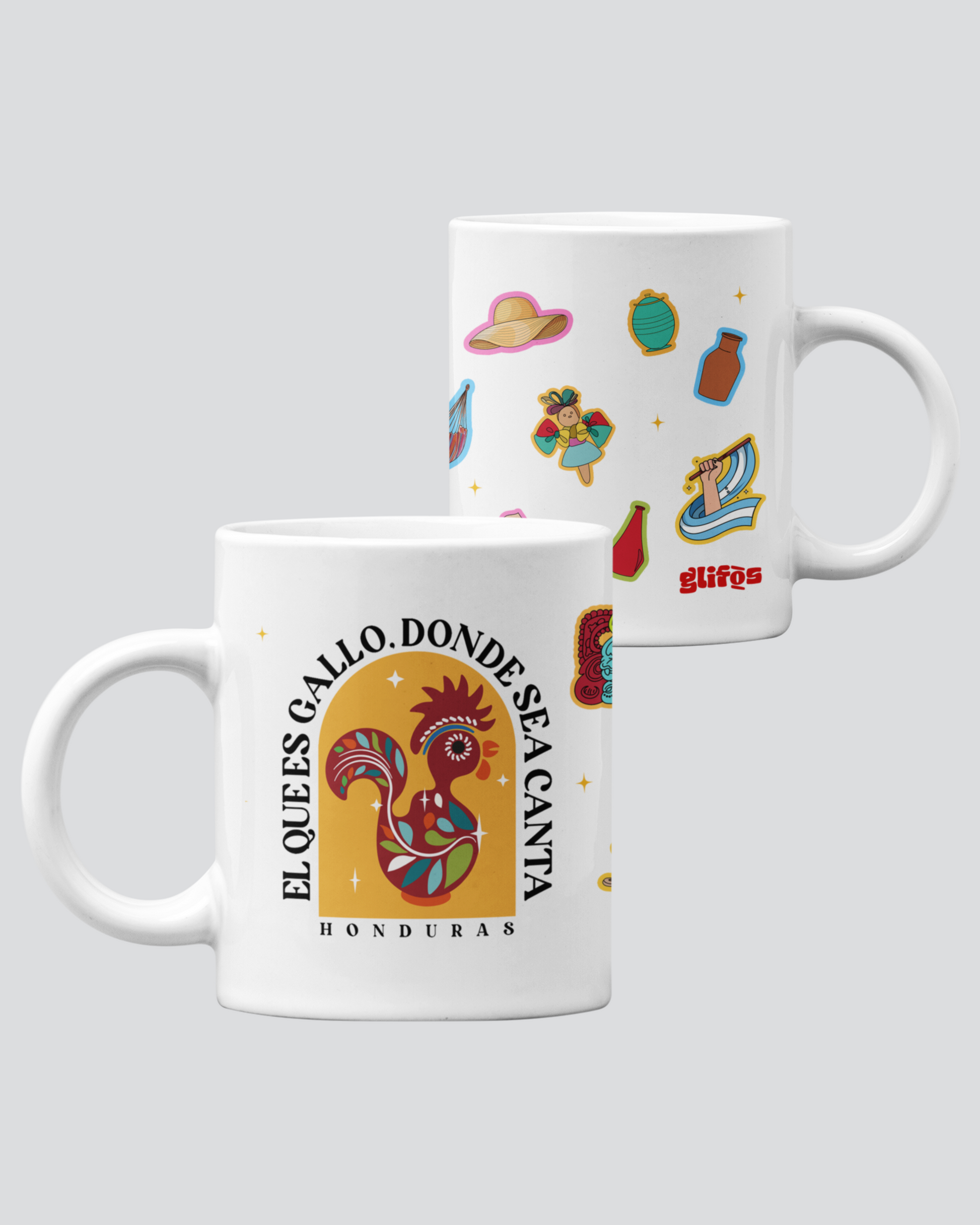 Taza ceramica Honduras