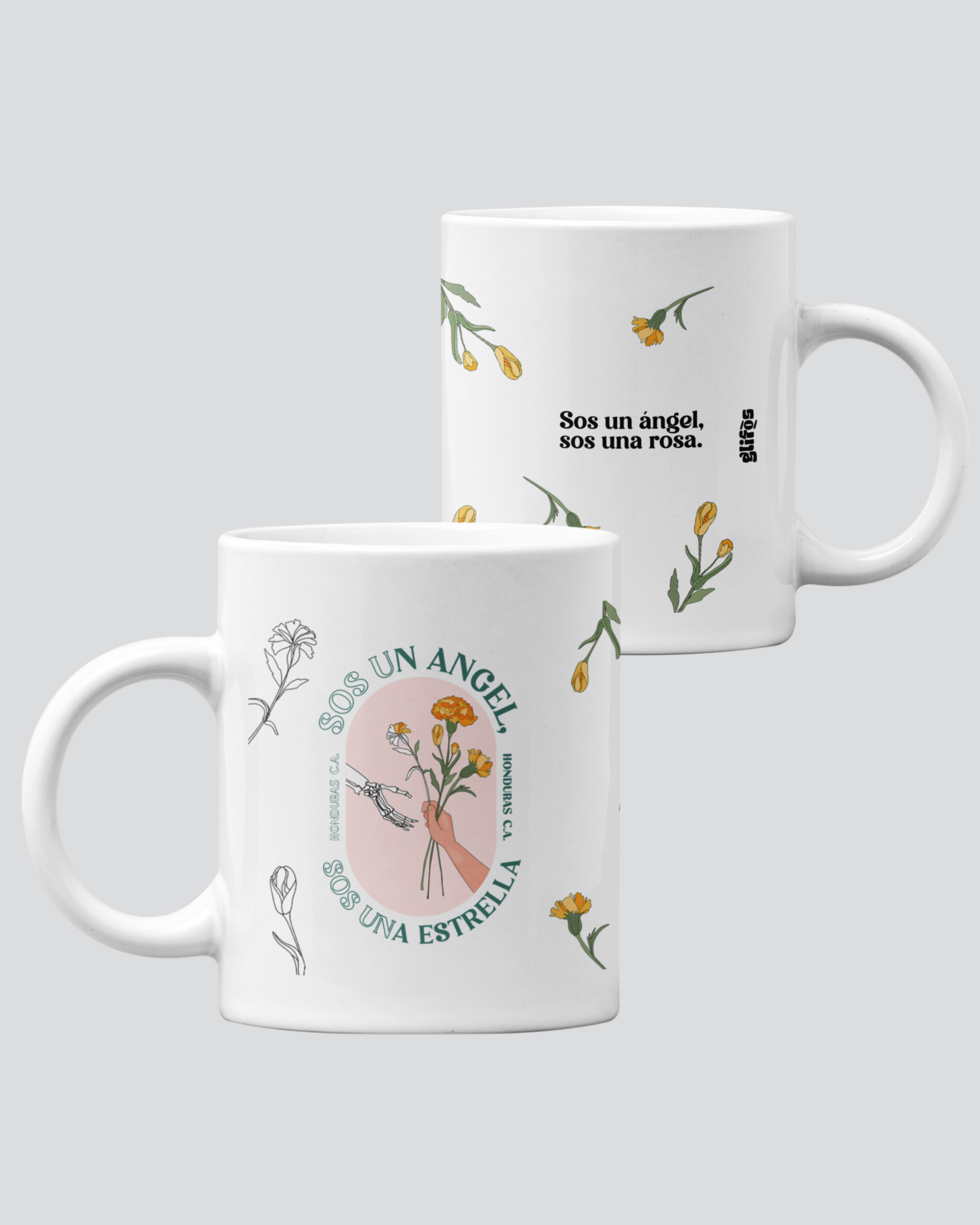 Taza ceramica Honduras