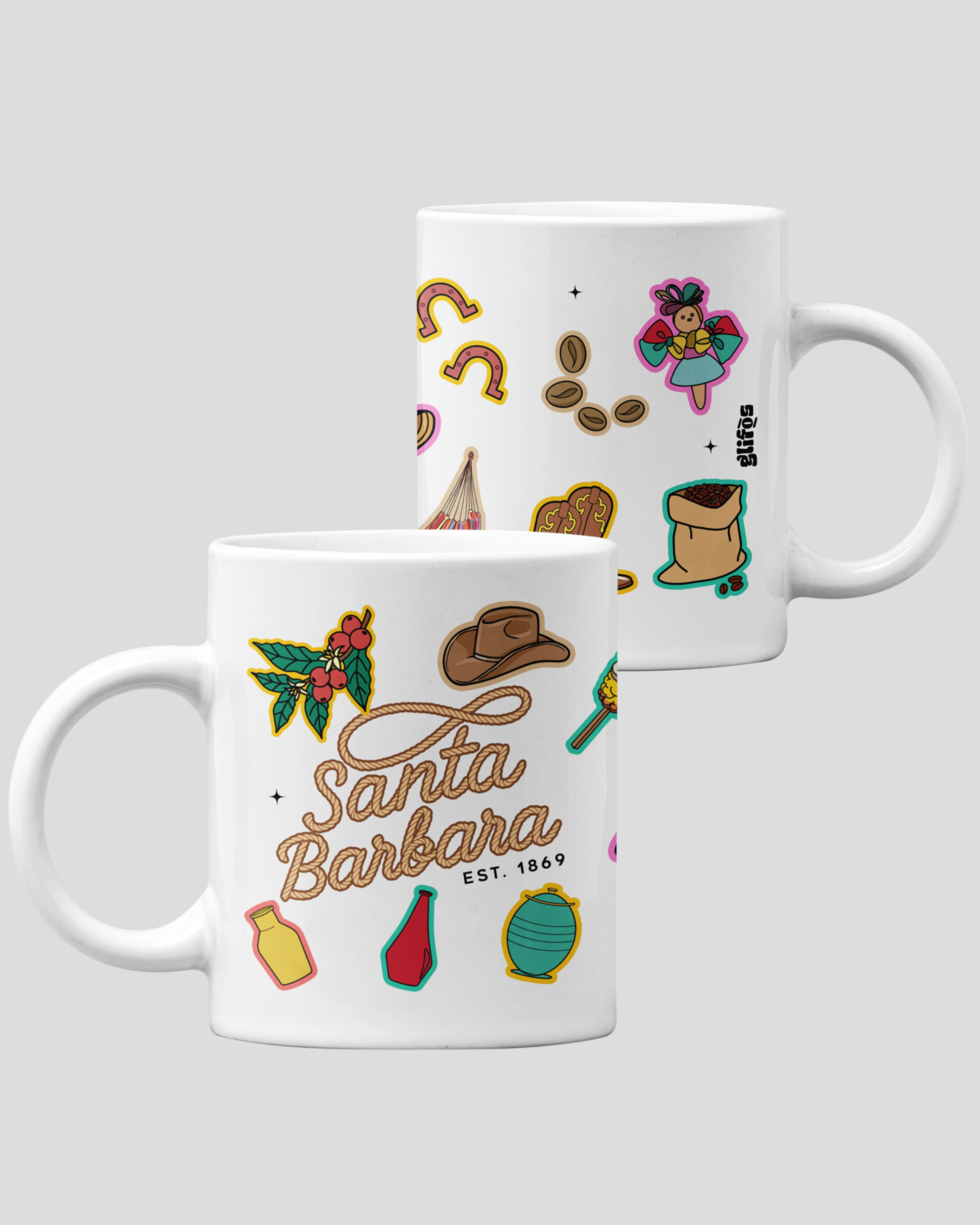 Taza ceramica Honduras