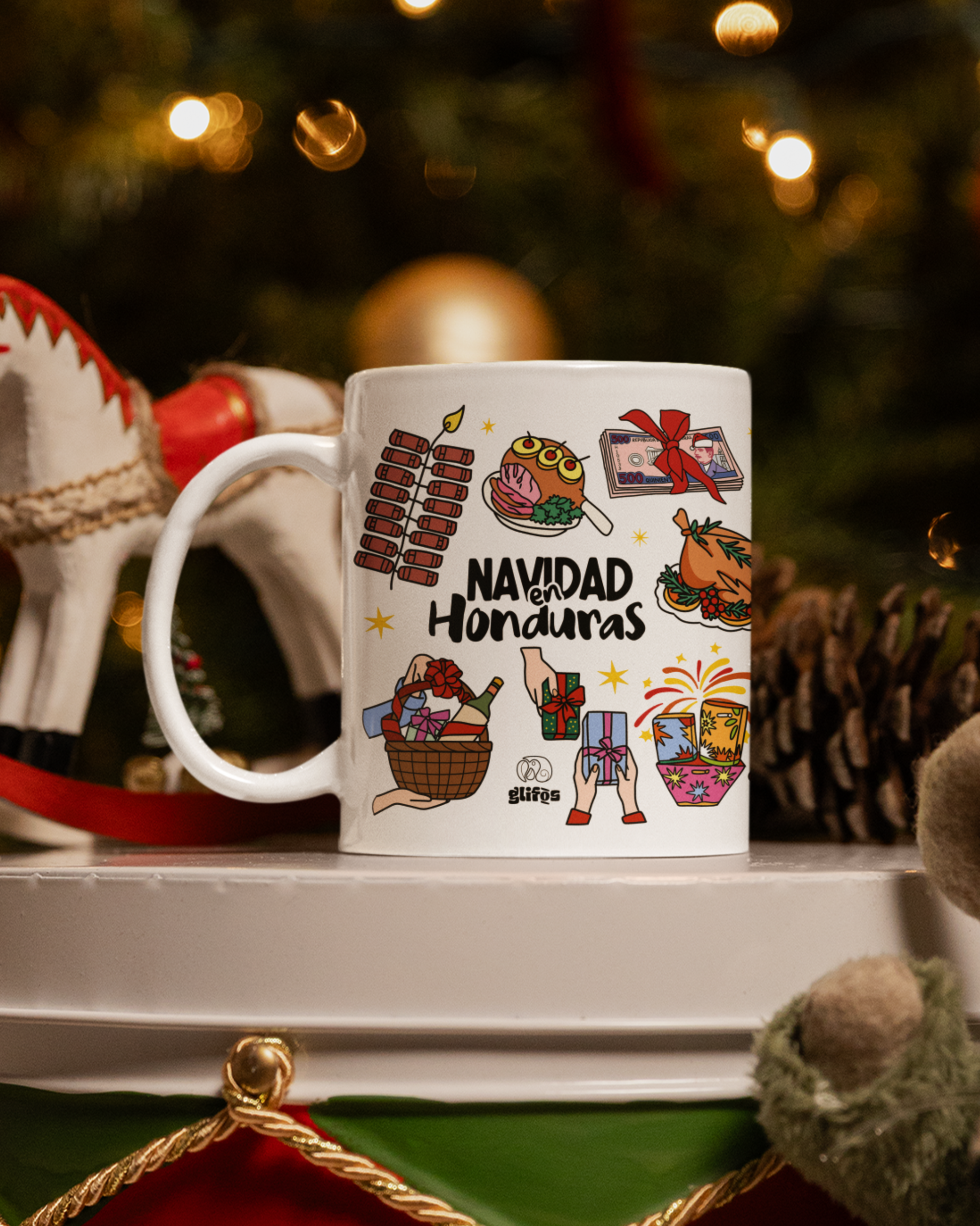 Taza Navidad en Honduras