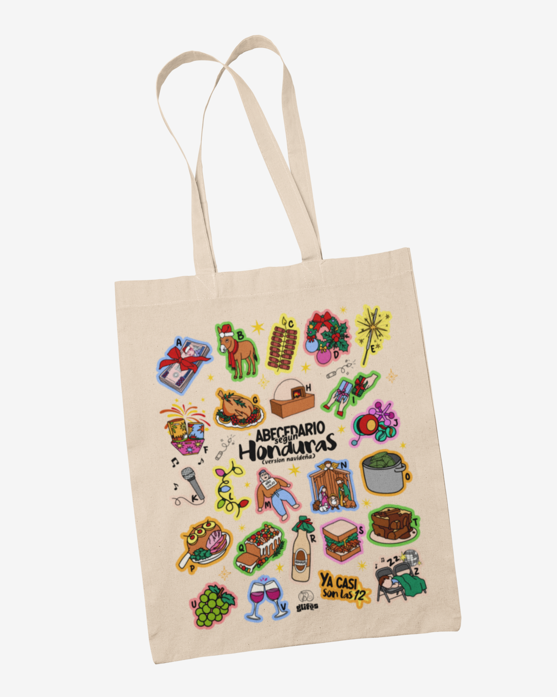ABC Navideño Totebag