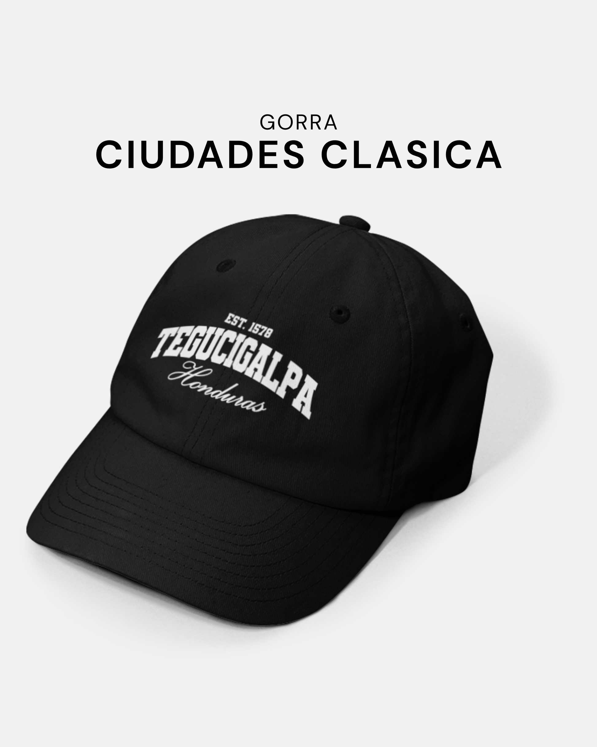 Gorra Ciudades Clasica