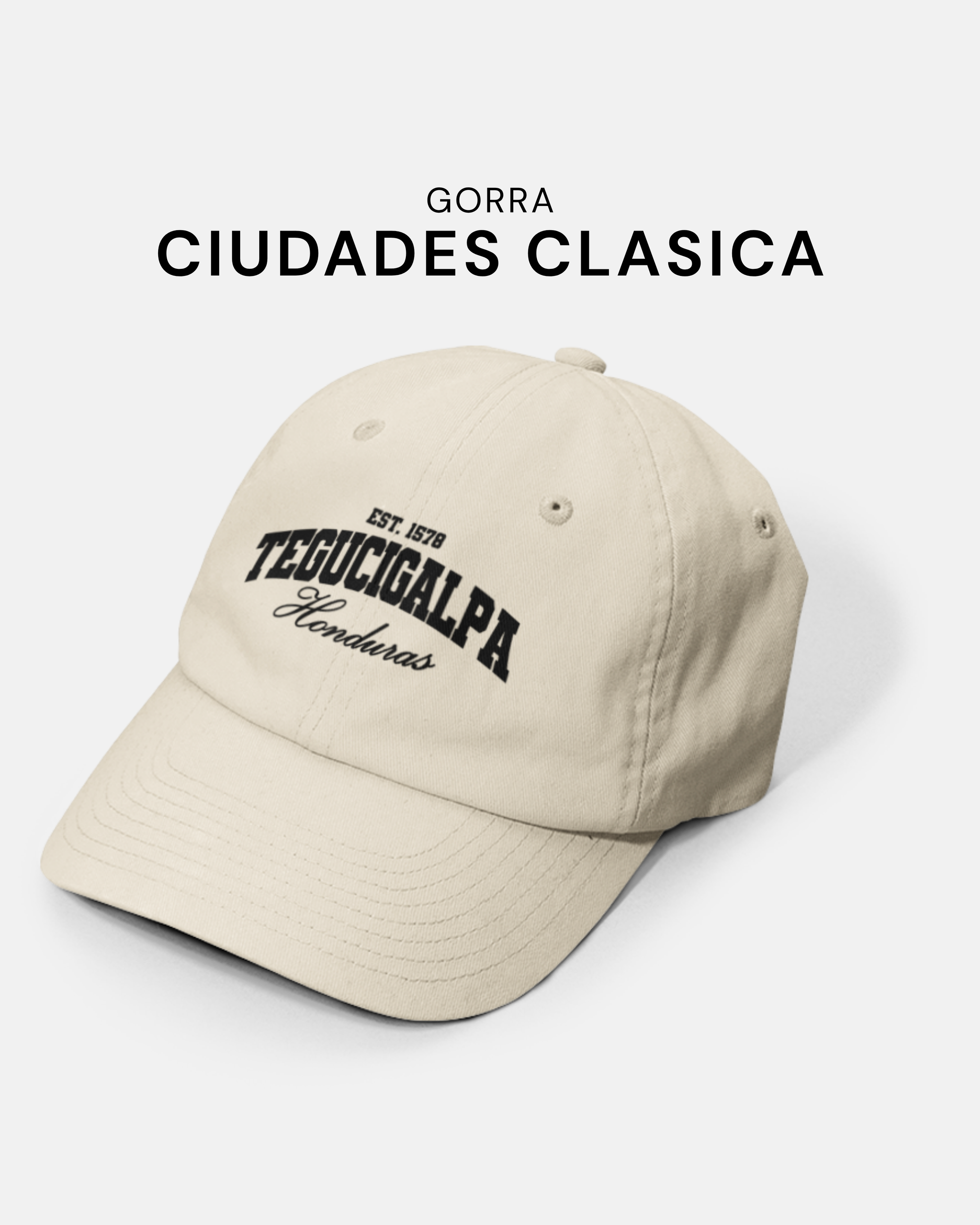 Gorra Ciudades Clasica