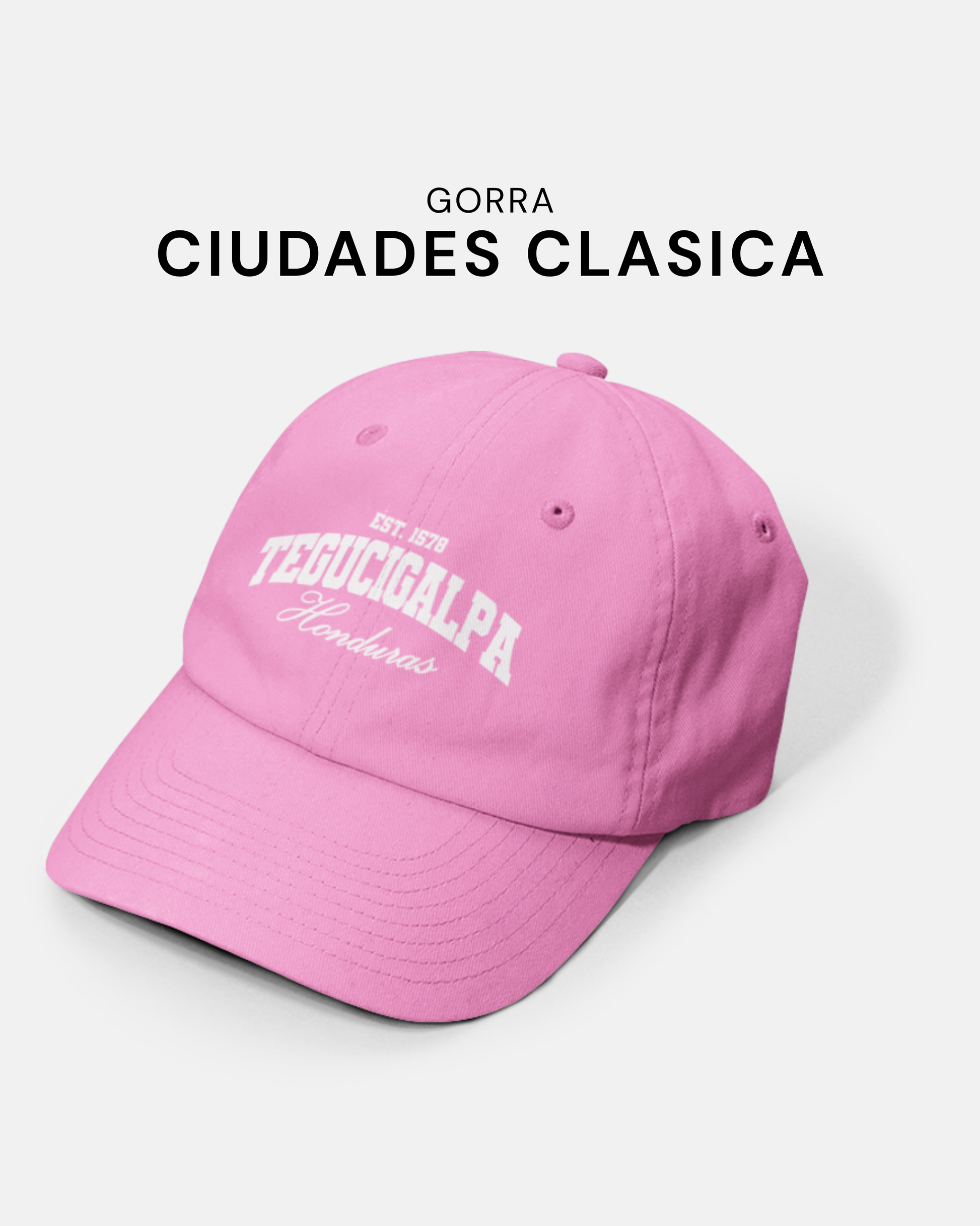 Gorra Ciudades Clasica